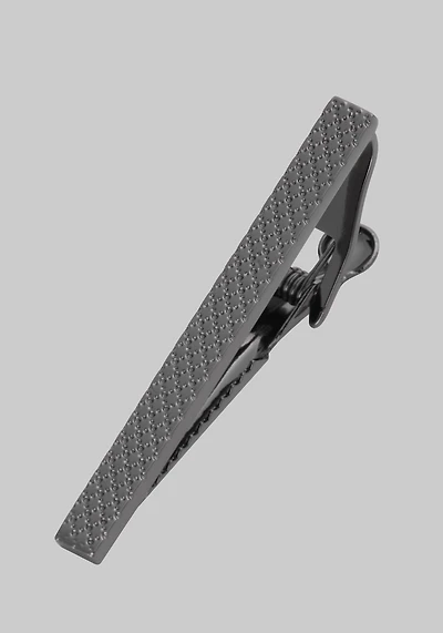 Men's Jos. A. Bank Crosshatch Tie Bar at Jos. A. Bank, Black,