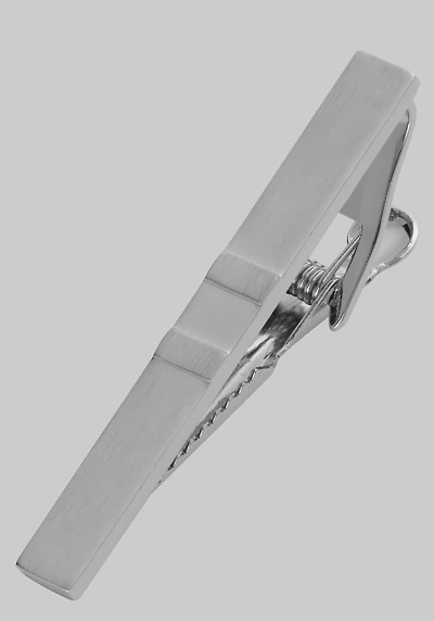Men's Jos. A. Bank Stripe Tie Bar at Jos. A. Bank, Metals/Silver,