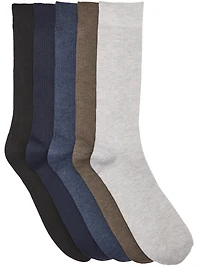 Men's Perry Ellis Solid Socks, 5-Pack at Jos. A. Bank, Multi