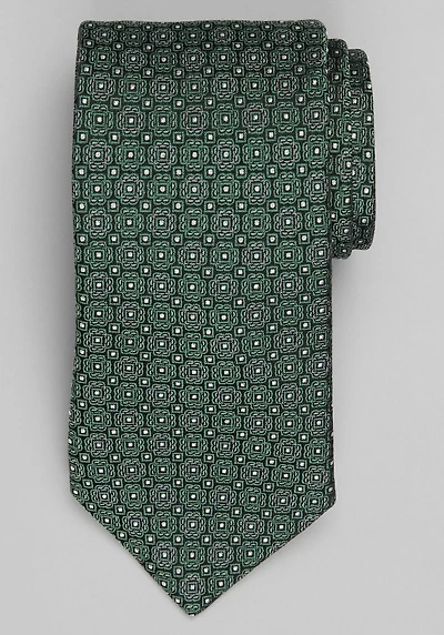 Men's Traveler® Collection Intricate Geo Tie at Jos. A. Bank, Green,