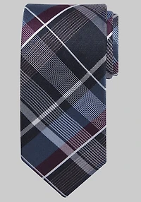 Men's Traveler Collection Super Plaid Tie at Jos. A. Bank, Berry/Burgundy,