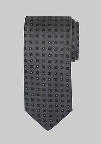 Men's Jos. A. Bank Square Dot Tie at Jos. A. Bank, Charcoal/Grey,