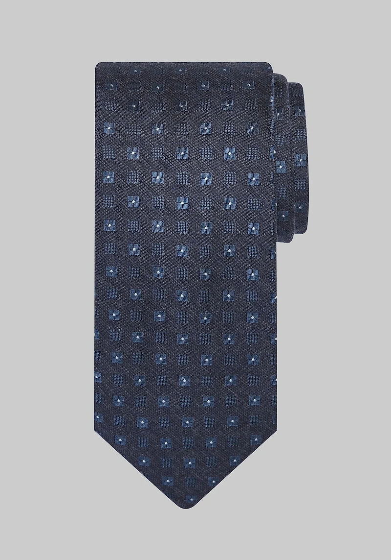 Men's Jos. A. Bank Square Dot Tie at Jos. A. Bank, Blue/Navy,