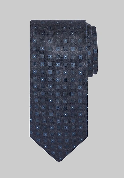 Men's Jos. A. Bank Square Dot Tie at Jos. A. Bank, Blue/Navy,