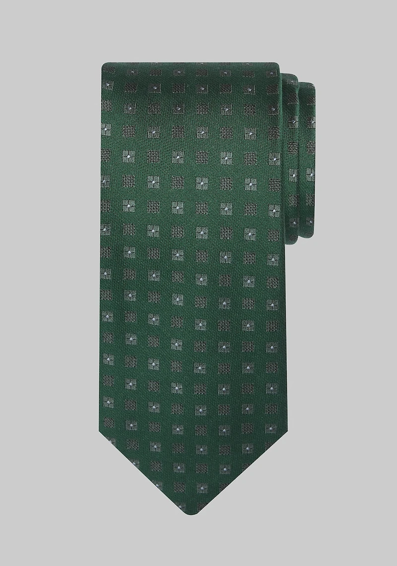 Men's Jos. A. Bank Square Dot Tie at Jos. A. Bank, Green,