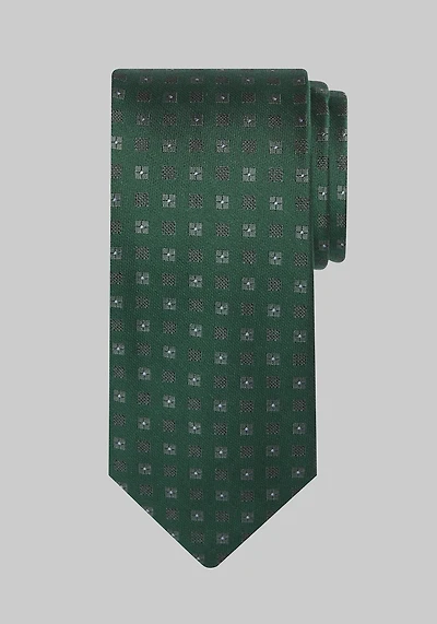 Men's Jos. A. Bank Square Dot Tie at Jos. A. Bank, Green,