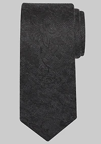 Men's Jos. A. Bank Fortune Floral Tie at Jos. A. Bank, Charcoal/Grey,