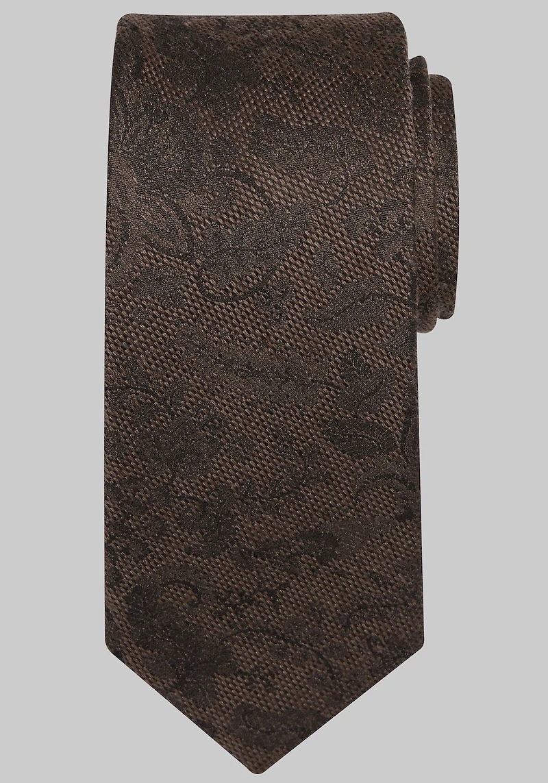 Men's Jos. A. Bank Fortune Floral Tie at Jos. A. Bank, Brown,