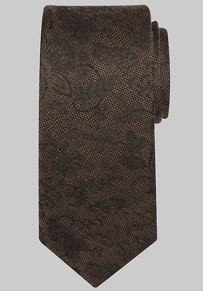 Men's Jos. A. Bank Fortune Floral Tie at Jos. A. Bank, Brown,