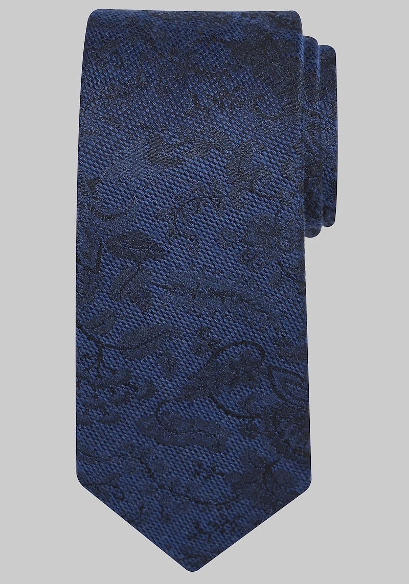 Men's Jos. A. Bank Fortune Floral Tie at Jos. A. Bank, Blue/Navy,