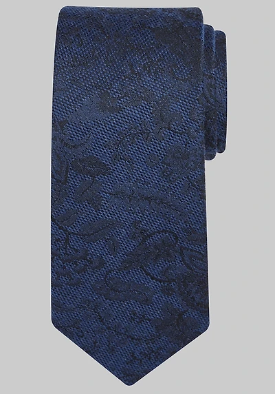 Men's Jos. A. Bank Fortune Floral Tie at Jos. A. Bank, Blue/Navy,