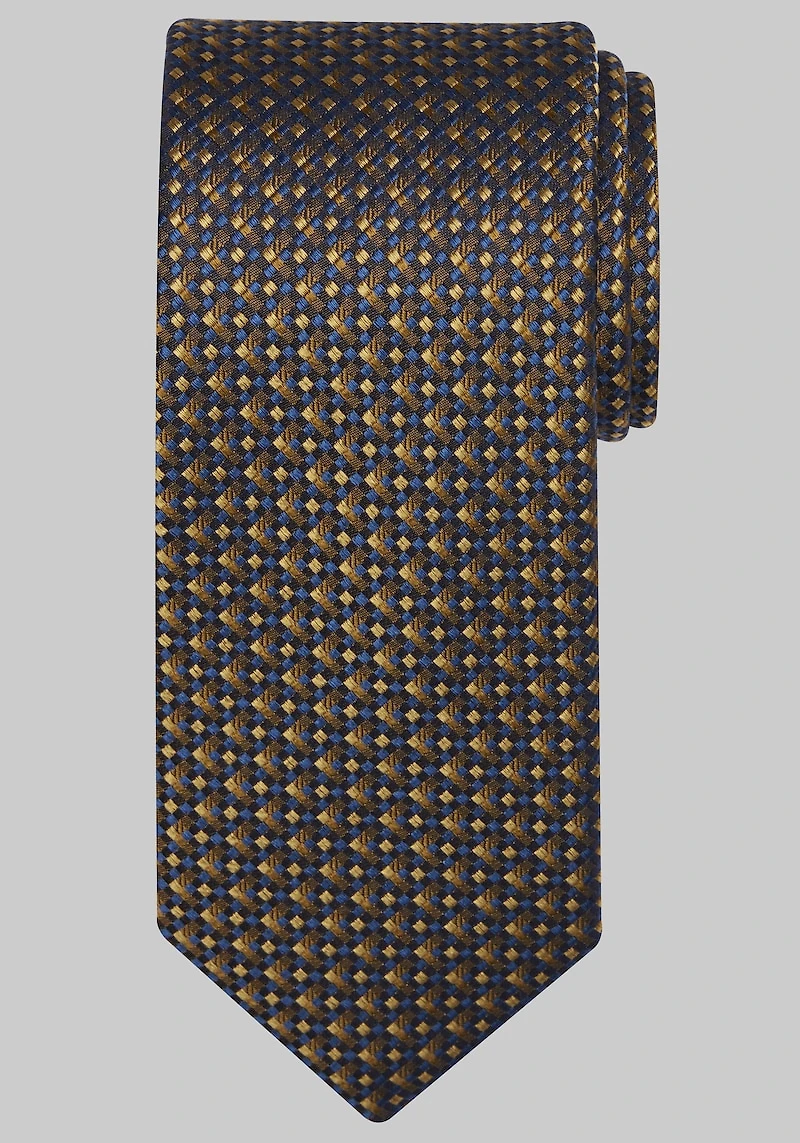 Men's Jos. A. Bank Layered Micro Neat Tie at Jos. A. Bank, Gold,