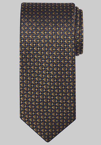 Men's Jos. A. Bank Layered Micro Neat Tie at Jos. A. Bank, Gold,
