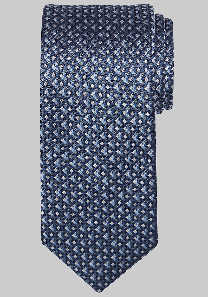 Men's Jos. A. Bank Layered Micro Neat Tie at Jos. A. Bank, Blue,