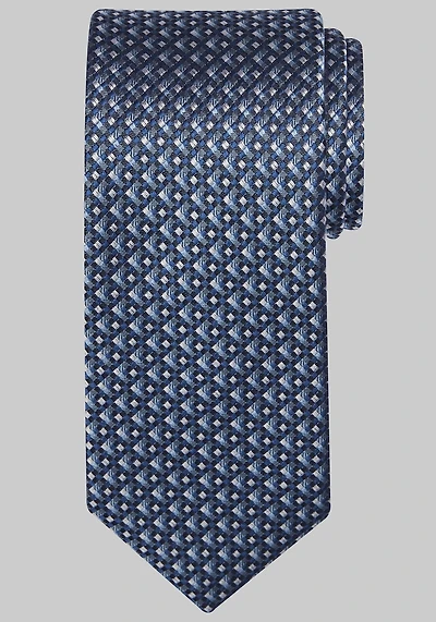 Men's Jos. A. Bank Layered Micro Neat Tie at Jos. A. Bank, Blue,