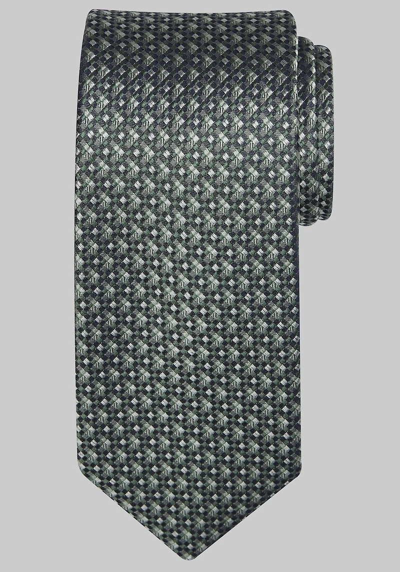Men's Jos. A. Bank Layered Micro Neat Tie at Jos. A. Bank, Green,