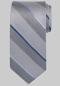 Men's Traveler Collection Pebbled Stripe Tie at Jos. A. Bank, Grey/Silver,