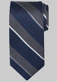 Men's Traveler Collection Pebbled Stripe Tie at Jos. A. Bank, Blue/Navy,