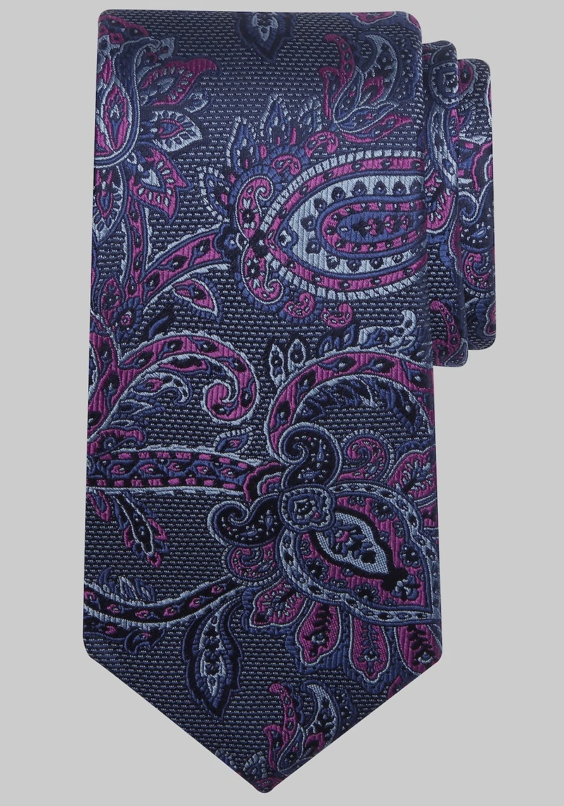 Men's Traveler Collection Dragon Paisley Tie at Jos. A. Bank, Fuschia/Pink,