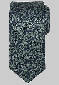 Men's Traveler Collection Balena Paisley Tie at Jos. A. Bank, Green,