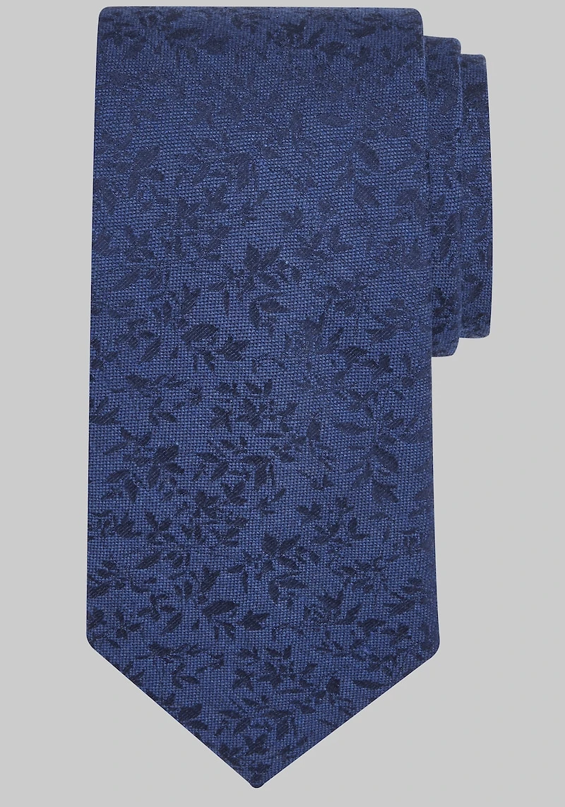 Men's Reserve Collection Foglie Floral Tie at Jos. A. Bank, Blue/Navy,