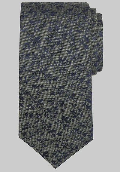 Men's Reserve Collection Foglie Floral Tie at Jos. A. Bank, Green,