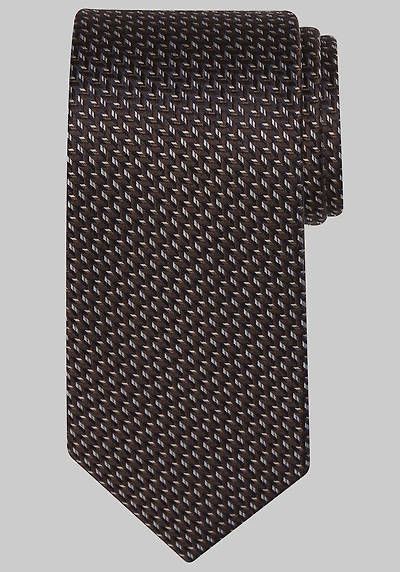 Men's Reserve Collection Chevron Neat Tie at Jos. A. Bank, Brown,