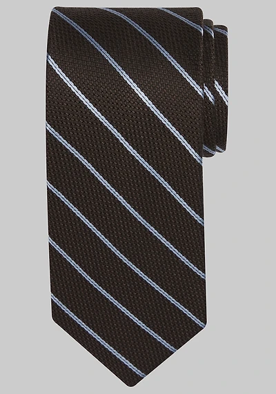 Men's Jos. A. Bank Sweater Stripe Tie at Jos. A. Bank, Brown,