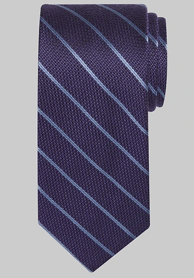 Men's Jos. A. Bank Sweater Stripe Tie at Jos. A. Bank, Purple,