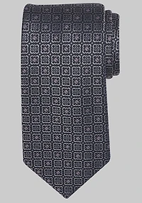 Men's Reserve Collection Floral Tile Tie at Jos. A. Bank, Black,