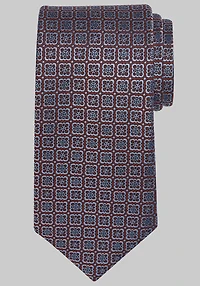 Men's Reserve Collection Floral Tile Tie at Jos. A. Bank, Orange/Rust,