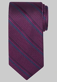 Men's Traveler Collection Smooth Stripe Tie at Jos. A. Bank, Fuschia/Pink,
