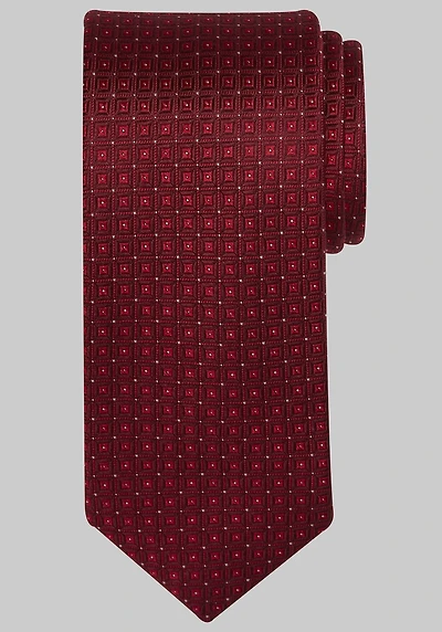 Men's Jos. A. Bank Connected Geo Tie at Jos. A. Bank, Red,