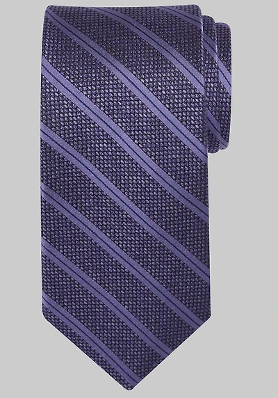 Men's Reserve Collection Knitter Stripe Tie at Jos. A. Bank, Purple,