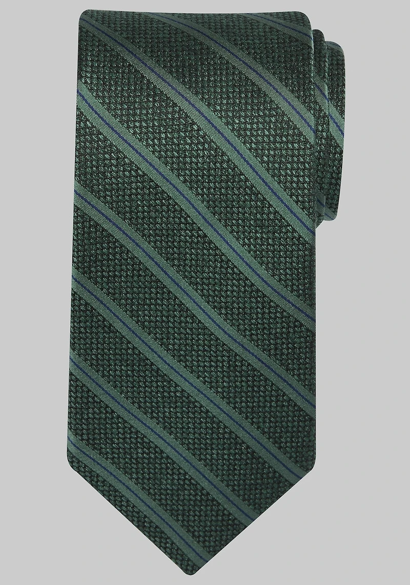 Men's Reserve Collection Knitter Stripe Tie at Jos. A. Bank, Green,