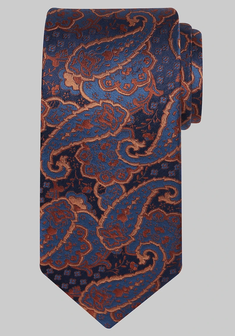 Men's Reserve Collection Filigree Paisley Tie at Jos. A. Bank, Orange,