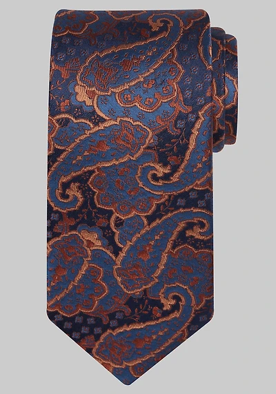 Men's Reserve Collection Filigree Paisley Tie at Jos. A. Bank, Orange,