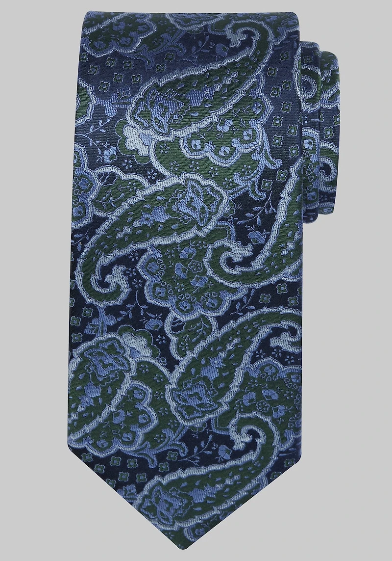 Men's Reserve Collection Filigree Paisley Tie at Jos. A. Bank, Green,