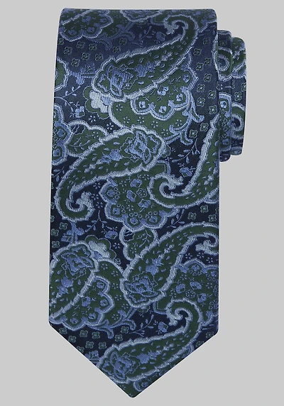 Men's Reserve Collection Filigree Paisley Tie at Jos. A. Bank, Green,