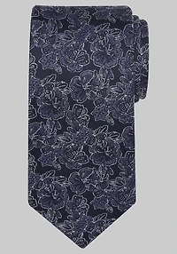 Men's Reserve Collection Hibiscus Floral Tie at Jos. A. Bank, Purple,