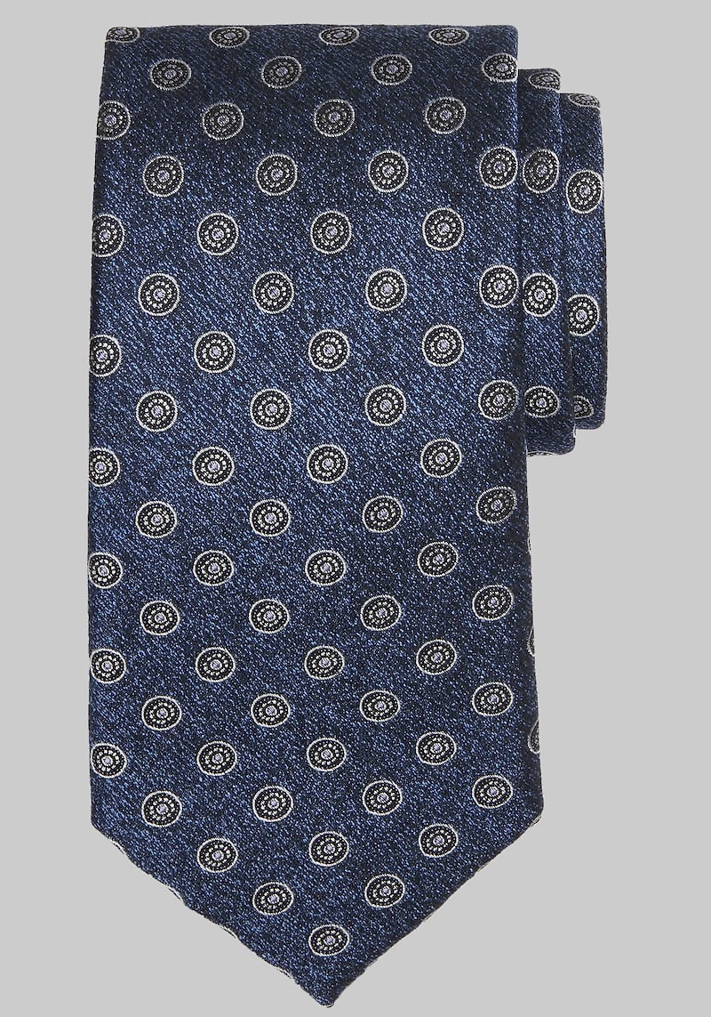 Men's Reserve Collection Circle Tie Long at Jos. A. Bank, Blue/Navy,