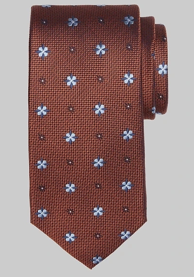 Men's Traveler Collection Flower Box Tie at Jos. A. Bank, Orange,