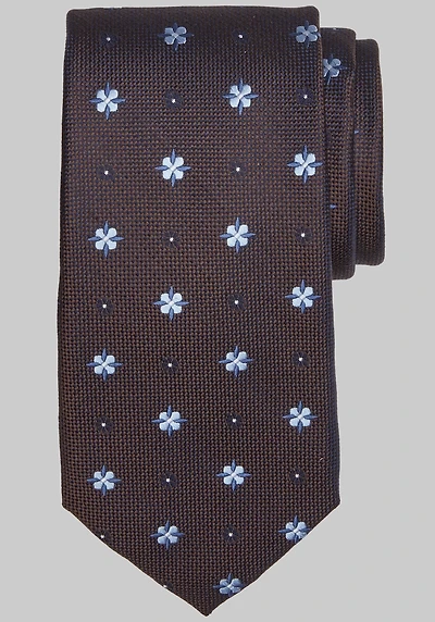 Men's Traveler Collection Flower Box Tie at Jos. A. Bank, Brown,