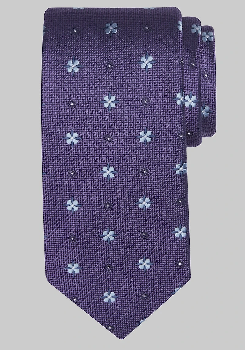 Men's Traveler Collection Flower Box Tie at Jos. A. Bank, Purple,