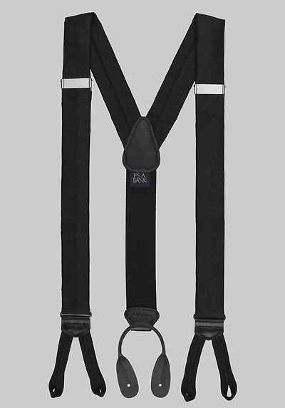 Men's Jos. A. Bank Chevron Formal Suspenders at Jos. A. Bank, Black,