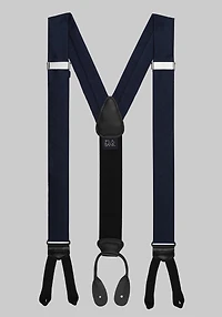 Men's Jos. A. Bank Chevron Formal Suspenders at Jos. A. Bank, Blue/Navy,