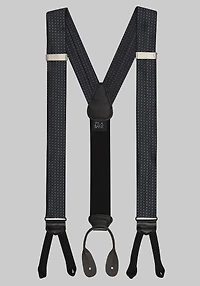 Men's Jos. A. Bank Box & Dot Formal Suspenders at Jos. A. Bank, Black,