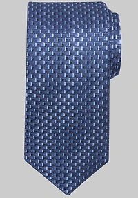 Men's Traveler Collection Building Block Neat Tie at Jos. A. Bank, Blue/Navy,
