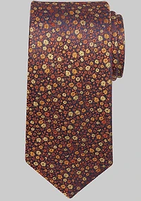 Men's Traveler Collection Millefiori Floral Tie at Jos. A. Bank, Orange,