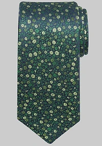 Men's Traveler Collection Millefiori Floral Tie at Jos. A. Bank, Green,